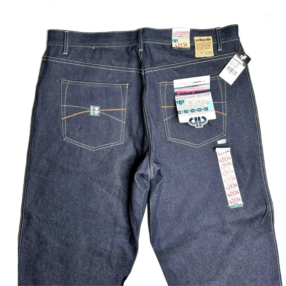 Vintage Y2K Pelle Pelle Nineteen Seventy Eight Denim Marc Buchanan Baggy Fit